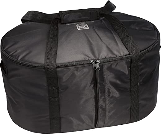 Hamilton Beach Travel Case & Carrier Insulated Bag for 4, 5, 6, 7 & 8 Quart Slow Cookers (33002),Black