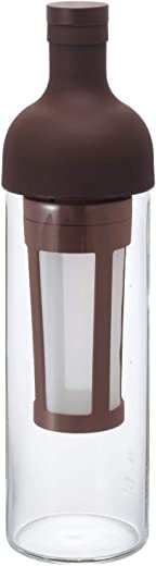Hario Cold Brew Coffee Wine Bottle, 650ml, Brown