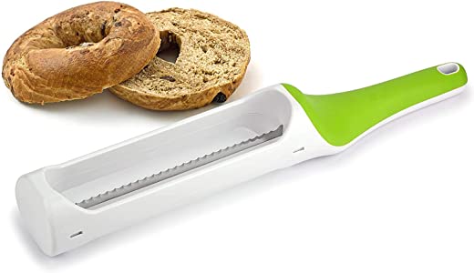Hometown Bagel Knife – Easy to Use Bagel Slicer – Safely Slice Bagels and More