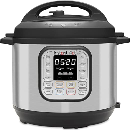 Instant Pot Duo 7-in-1 Electric Pressure Cooker, Slow Cooker, Rice Cooker, Steamer, Sauté, Yogurt Maker, Warmer & Sterilizer, Includes App With…