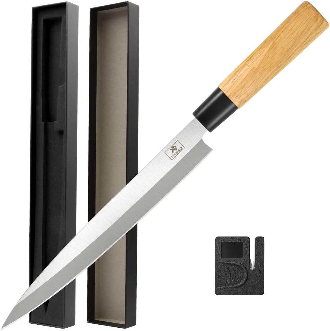 SAWKIT Sashimi Sushi Knife 7-9 Inch/Fish Perfect Boning Knives/Bread Chef’s/For Cutting Sushi/Sashimi Fish Filleting Slicing/Very Sharp Stainless…