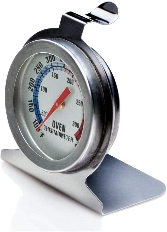 Smart Choice Oven Thermometer -100 to 600 Degrees With Easy Read Dial, gray
