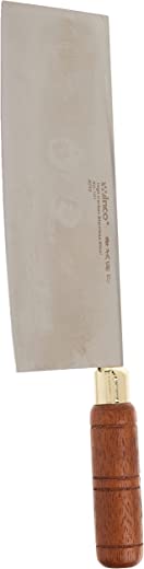 Winco Blade Chinese Cleaver w/ wooden handle – blade 8”x3 ½” overall length 12 ½”
