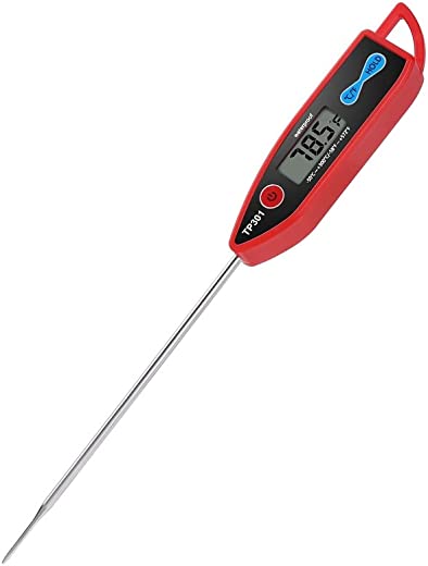 Yacumama Digital Water Thermometer for Liquid, Candle, Instant Read with Waterproof for Food, Meat, Milk, Long Probe