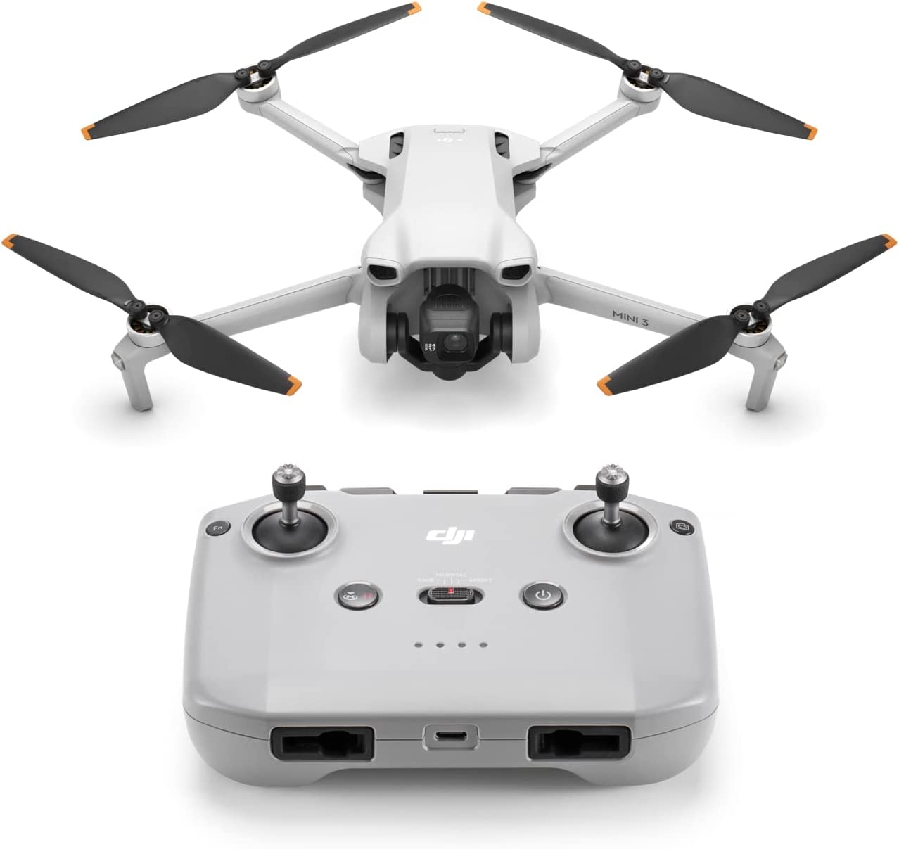 DJI Mini 2 Fly More Combo – Ultralight Foldable Drone, 3-Axis Gimbal with 4K Camera, 12MP Photos, 31 Mins Flight Time, OcuSync