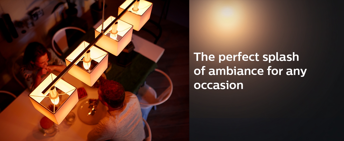 Philips;Hue;Candle;E12;LED;smart lighting;smart home;app controlled;white ambiance;lamps;bluetooth