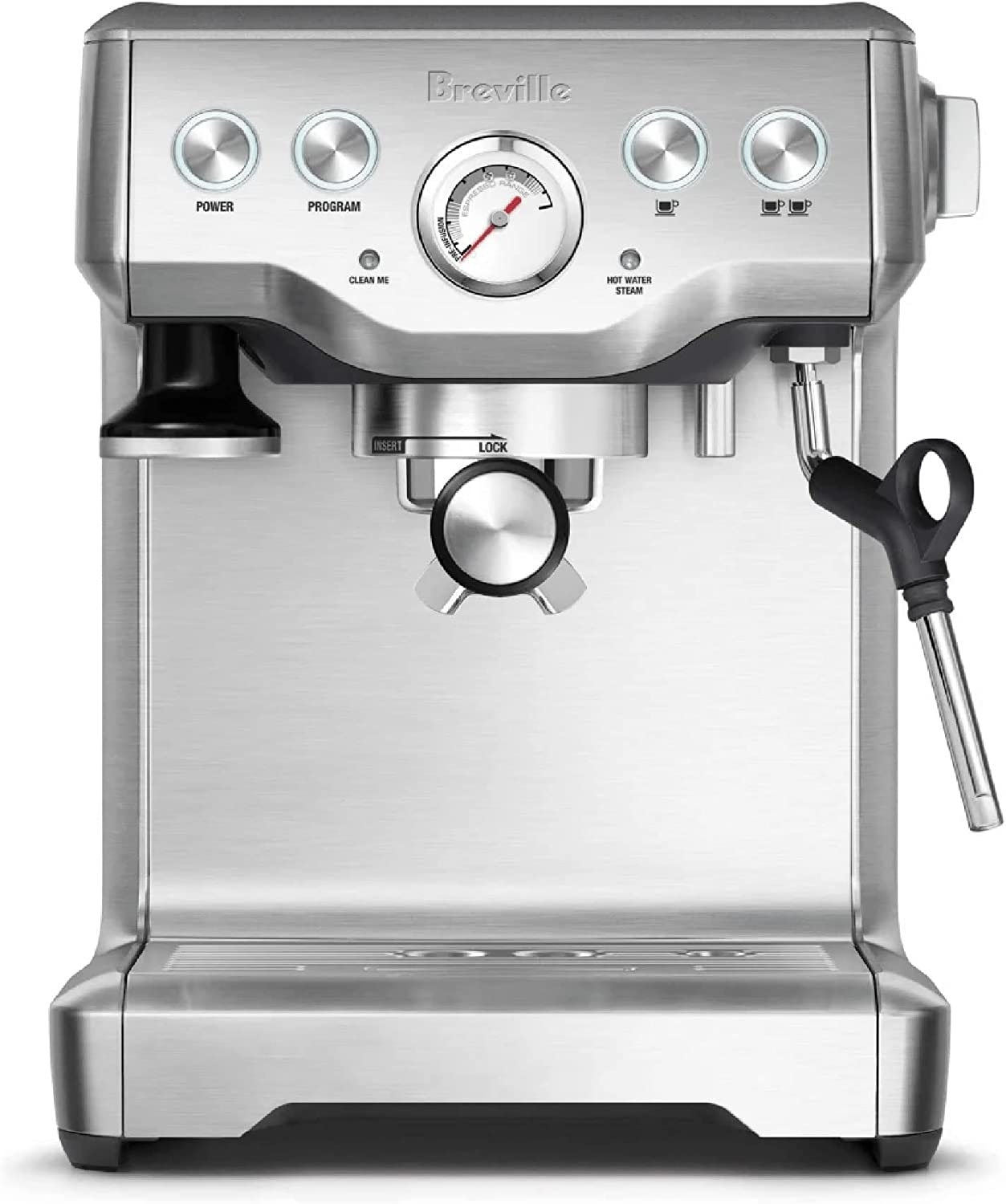 Breville Infuser Espresso Machine,61 ounces, Brushed Stainless Steel, BES840XL   Import  Single ASIN  Import  Multiple ASIN