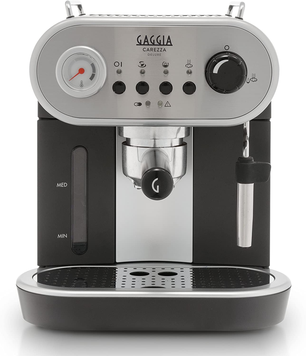 Gaggia Carezza De Luxe Espresso Machine, 47oz, Silver   Import  Single ASIN  Import  Multiple ASIN ×Product customization