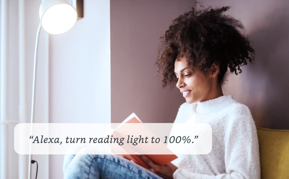 Alexa Smart Bulb Voice Control Reading Light