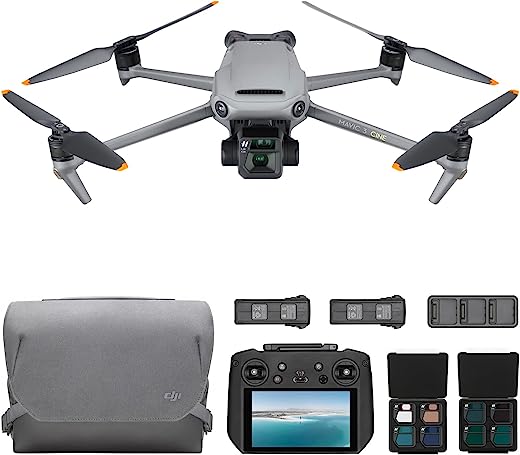 DJI Mavic 3 Cine Premium Combo Drone with 4/3 CMOS Hasselblad Camera, 5.1K Video, Omnidirectional Obstacle Avoidance, 46min Flight Time, 15km Video…