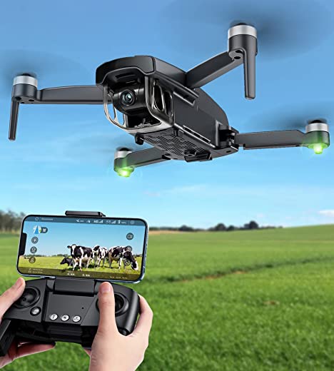 Ruko F11MINI Drones with Camera for Adults 4K, 2 Batteries 60 Min Flight Time, Foldable & Lightweight, 5GHz WiFi, GPS Auto Return, Follow Me,…