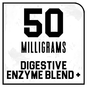 50 Milligrams Digestive Enzymes