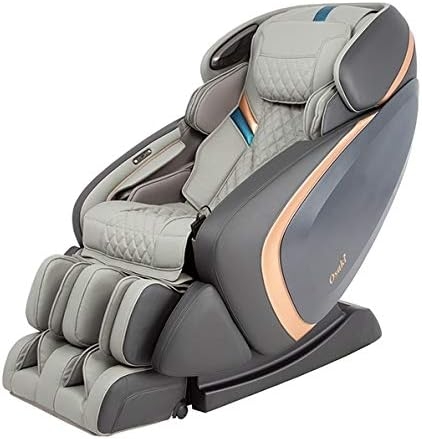 Osaki Os-Pro Admiral G Massage Chair With LED Light Control In Grey, Advanced 3D Technology, Auto Body Scan, L-Track Massage,