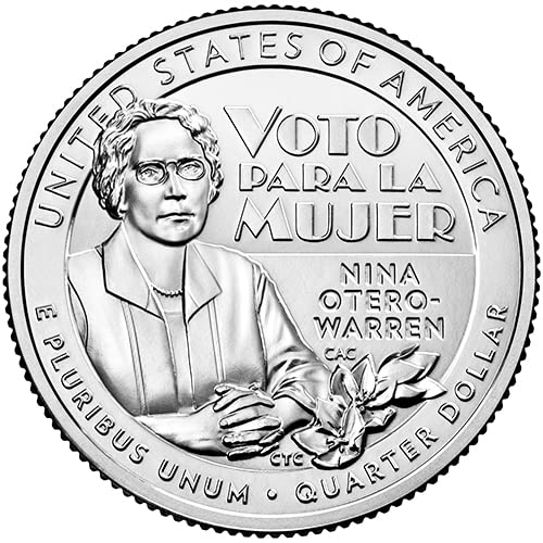 2022 P BU American Women Quarter Nina Otero-Warren Quarter Choice Uncirculated US Mint   .  Import  Multiple ASIN ×Product