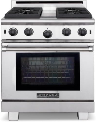 ARROB-430N 30″” Performer Series Gas Range with 4.3 cu. ft. Oven Capacity 4 Open Burners 3 Size Burners Ceramic Infrared Broiler