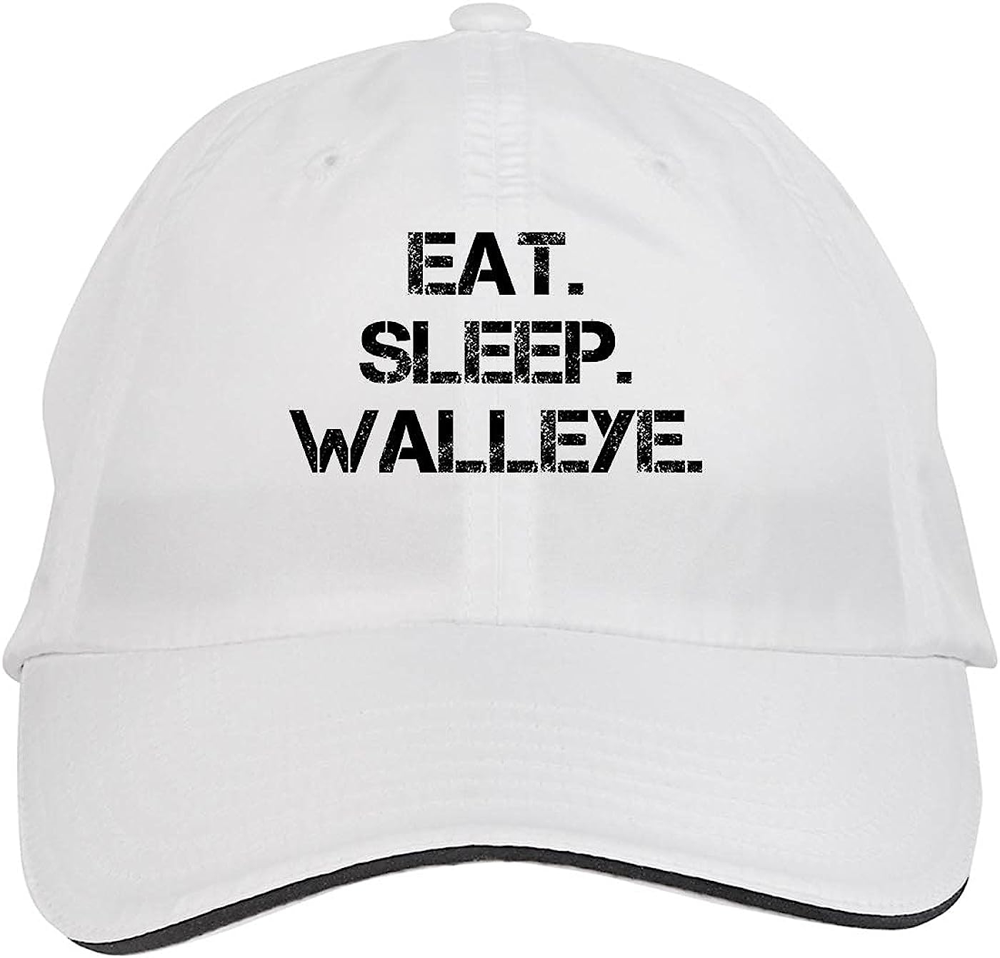 Makoroni – EAT Sleep Walleye Hat Adjustable Cap, DesI52 White   price checker   price checker Description Gallery Reviews