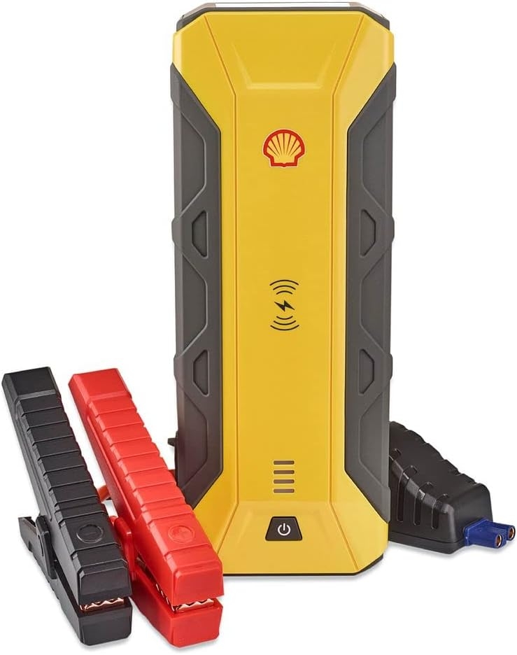Shell SH916WC 1200A 12V Portable Lithium Jump Starter for 7-Liter Gasoline & 3-Liter Diesel Engines, 10 Safety Protections,