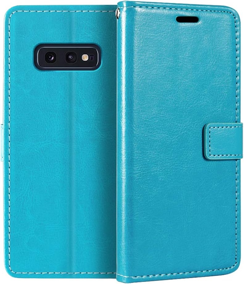 Samsung Galaxy S10E Wallet Case, Premium PU Leather Magnetic Flip Case Cover with Card Holder and Kickstand for Samsung Galaxy