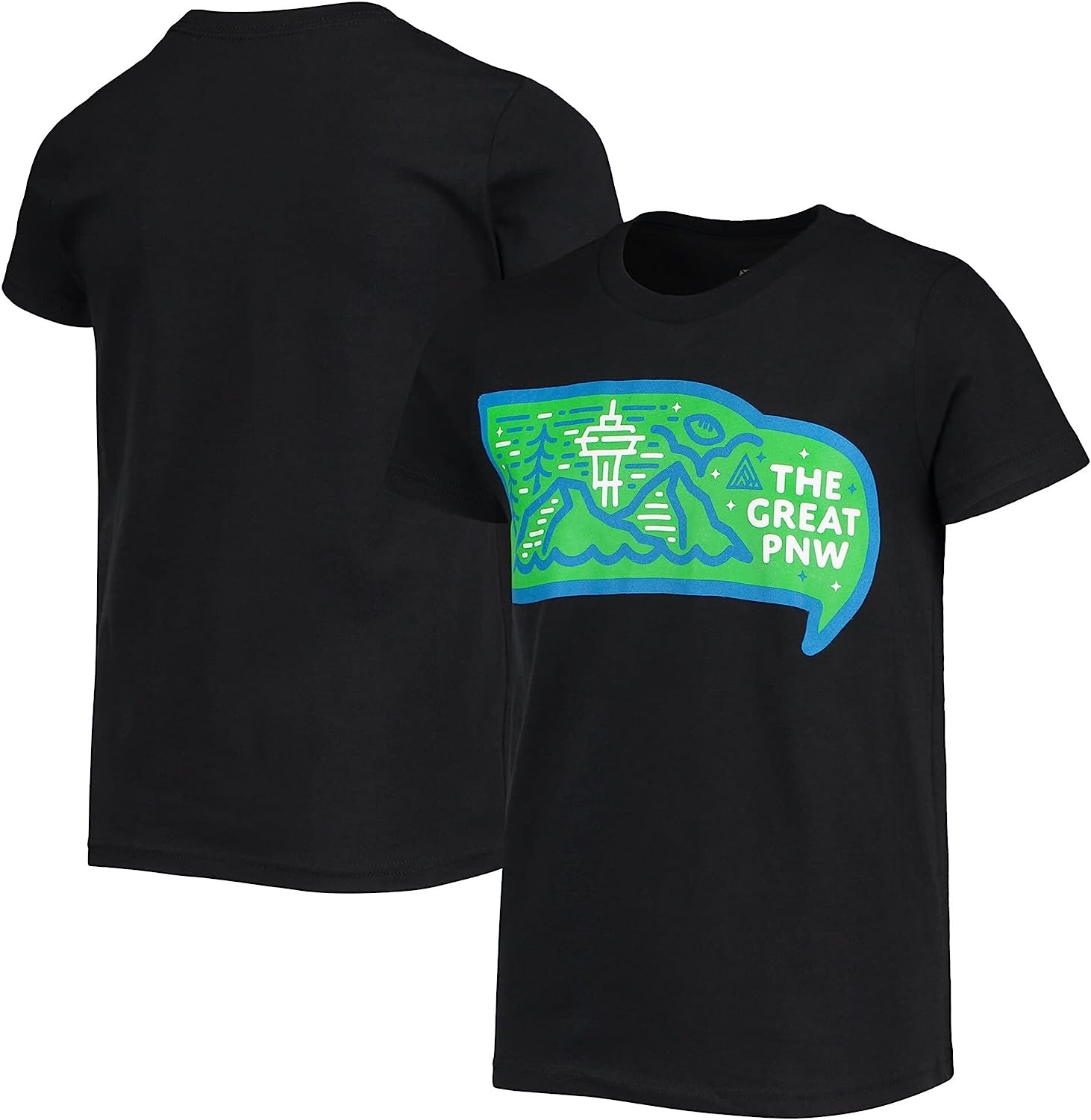 THE GREAT PNW Youth Black Seattle Seahawks United T-Shirt   price checker   price checker Description Gallery Reviews