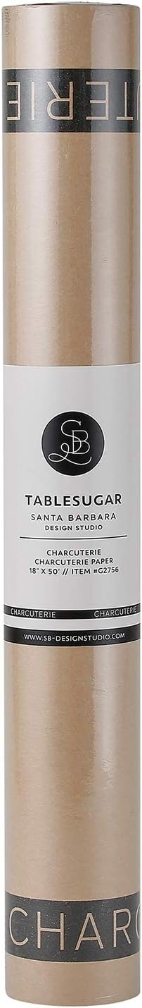 Creative Brands Sugar Charcuterie Paper Table Runner Roll, 50-Feet x 18-Inches, Kraft (G2756)   price checker   price checker