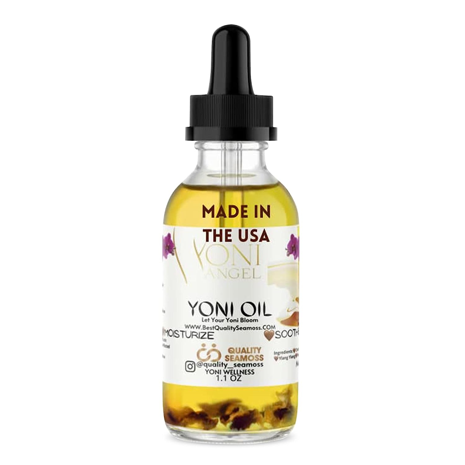 USA Made Yoni Oil Feminine Oil Eliminates Odor PH Balance Moisturizer. Soothes Razor Bumps Heals and soothes Ingrown Hair