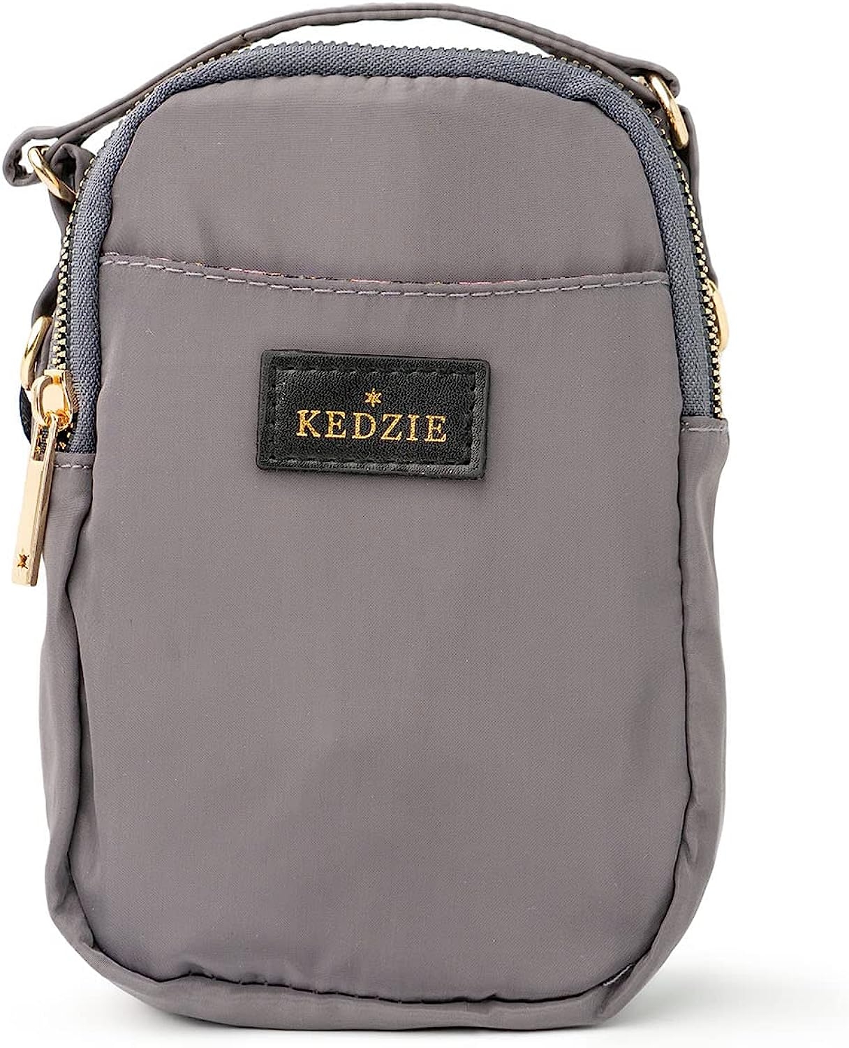 KEDZIE Crosstown Crossbody Zipper Bag with Adjustable Strap   price checker   price checker Description Gallery Reviews