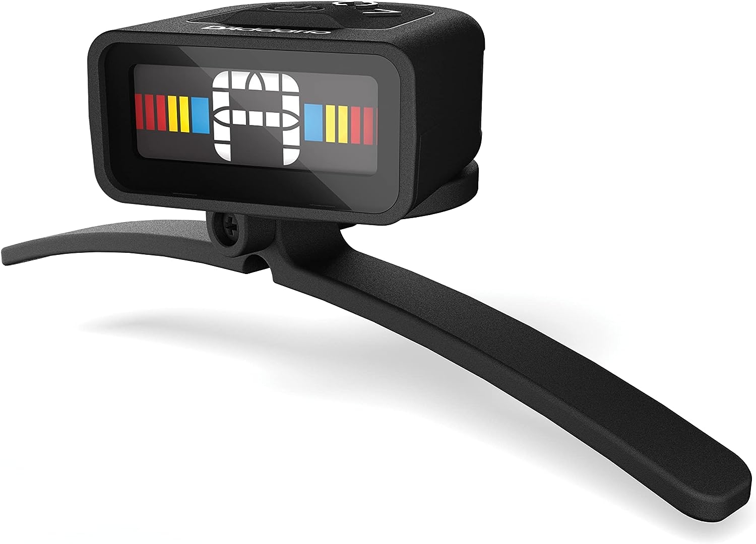 D’Addario Accessories Micro Banjo Tuner – Multi-color display – Digital Tuner – Non Marring Hoop Bracket – Fast & Accurate