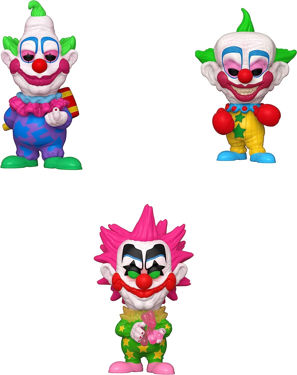 Funko Movies: POP! Killer Klowns from Outer Space Collectors Set – Jumbo, Shorty, Spikey, 3.75 inches   price checker   price