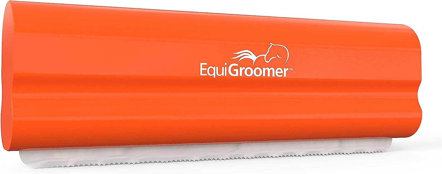 EquiGroomer Deshedding Brush for Dogs and Cats | Undercoat Deshedding Tool for Large and Small Pets | Comb Removes Loose Dirt,