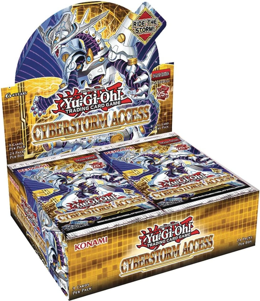 YU-GI-OH! Cyberstorm Access Booster Box   price checker   price checker Description Gallery Reviews Variations Additional