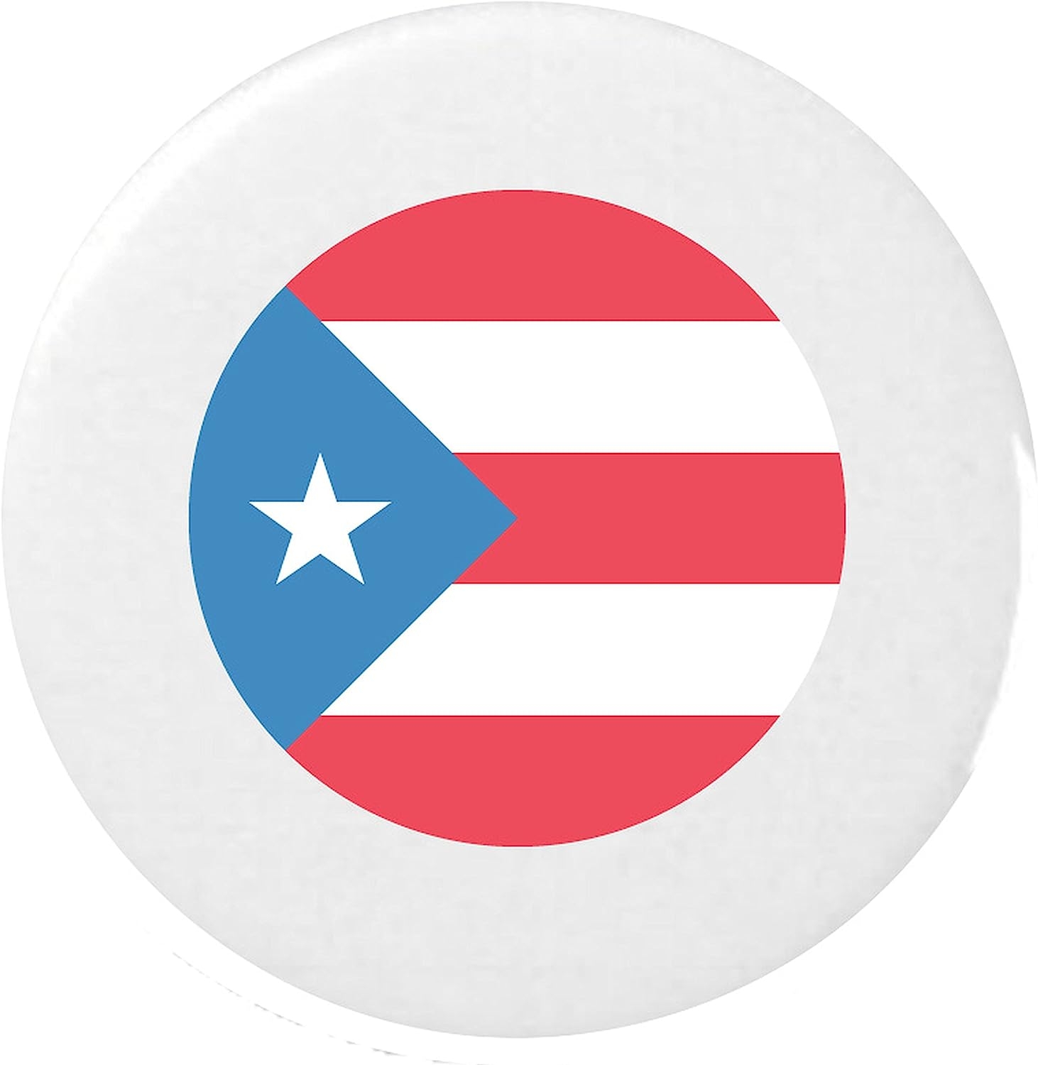 Bandera para puerto Rico Emoji 25 mm botón insignia  