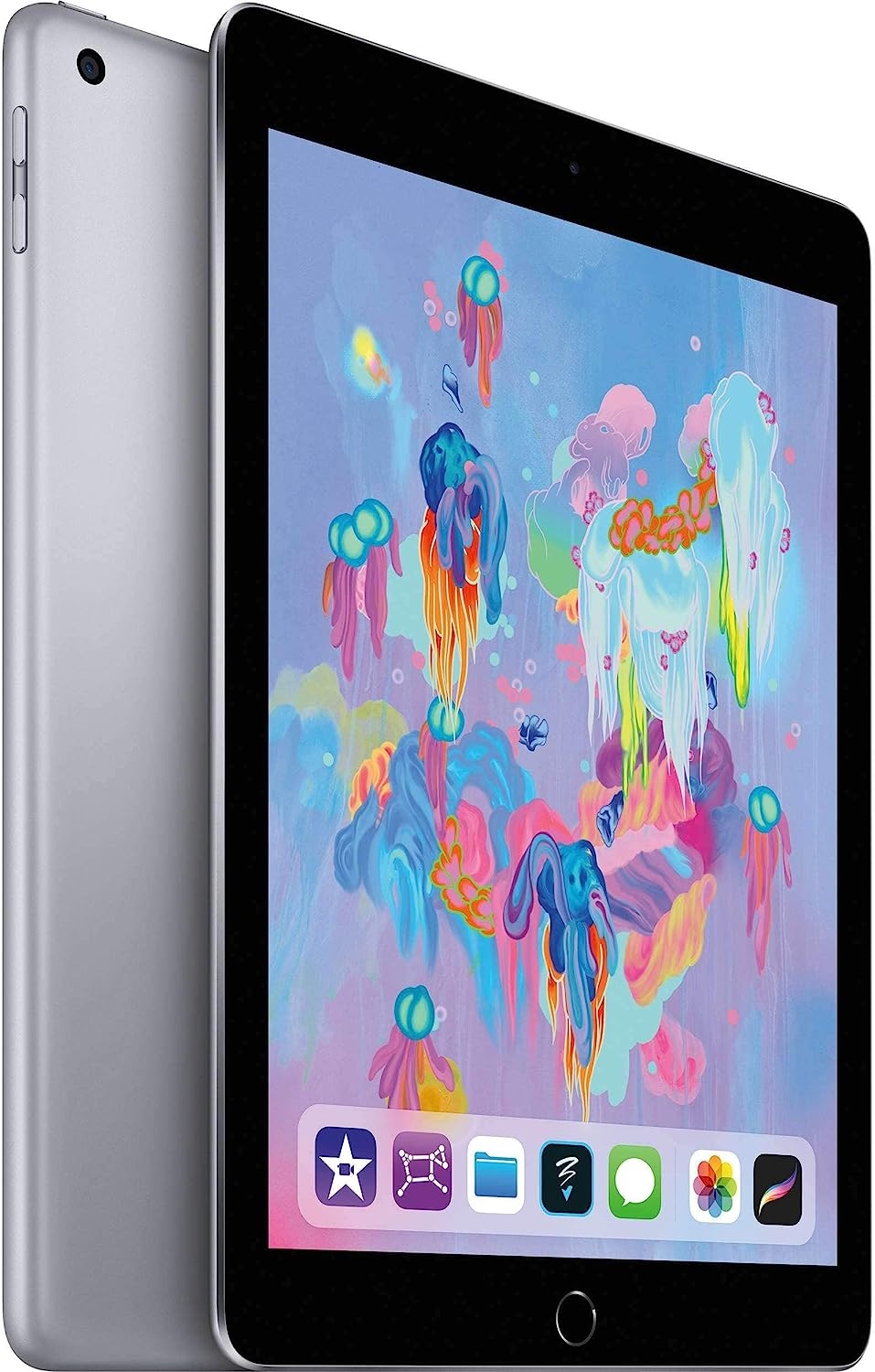 Apple 9.7-inch iPad (Early 2018, 32GB, Wi-Fi Only, Space Gray) MR7F2LL/A (Renewed)   price checker   price checker Description