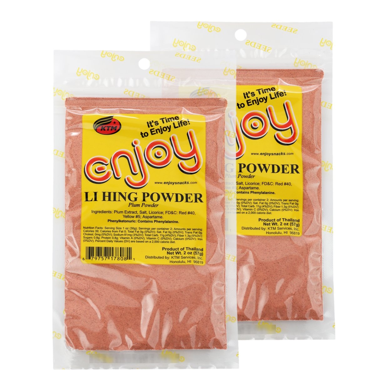 Enjoy Hawaii Premium Sweet Li Hing Mui Dried Plums – 2 pack   Import  Single ASIN  Import  Multiple ASIN ×Product