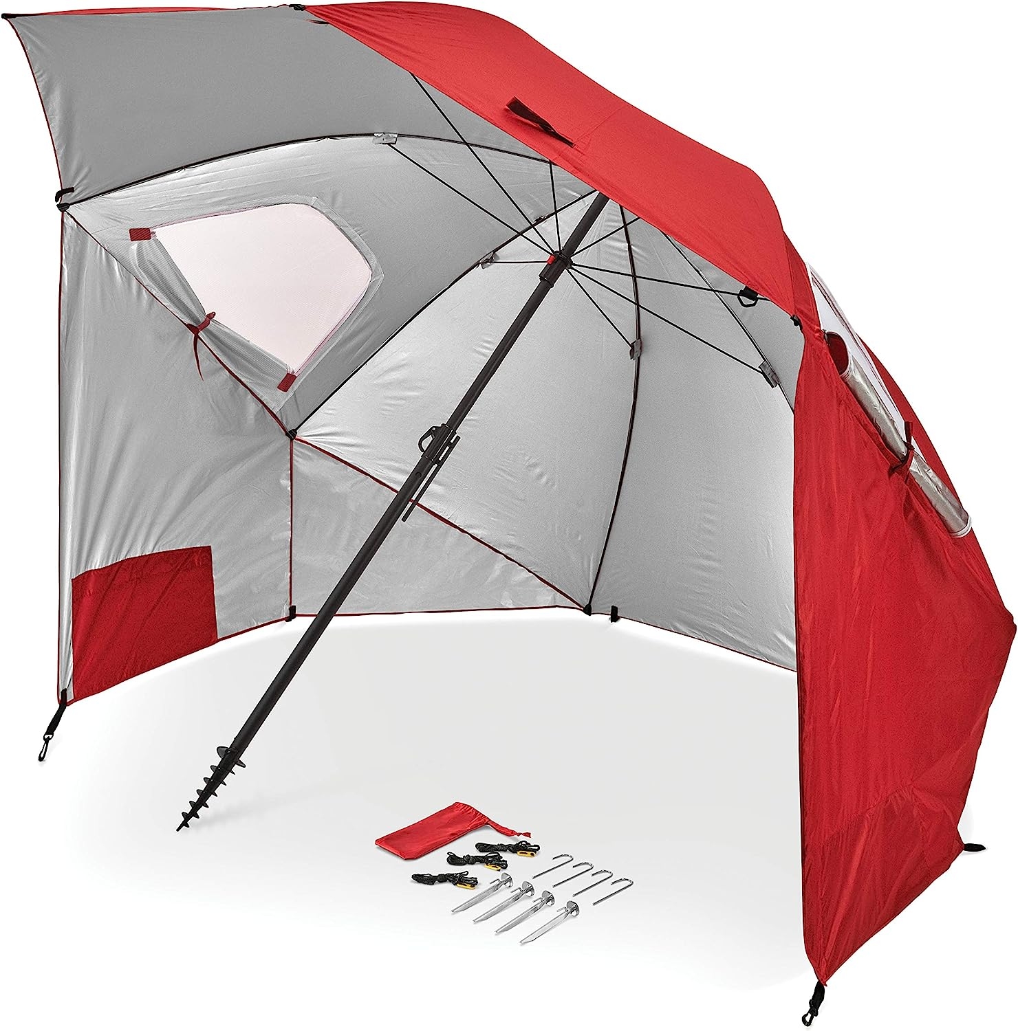 Sport-Brella Premiere XL UPF 50+ Umbrella Shelter for Sun and Rain Protection (9-Foot)   price checker   price checker