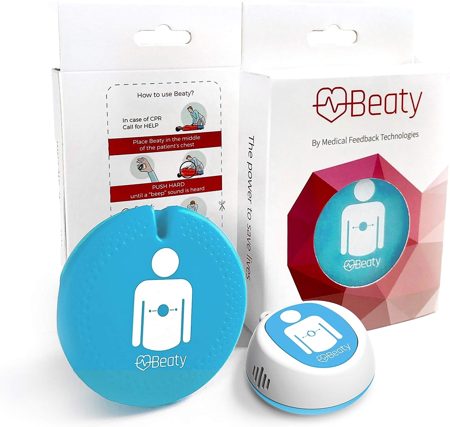 Beaty Real-Time CPR Feedback Device – Green   price checker   price checker Description Gallery Reviews Variations Additional