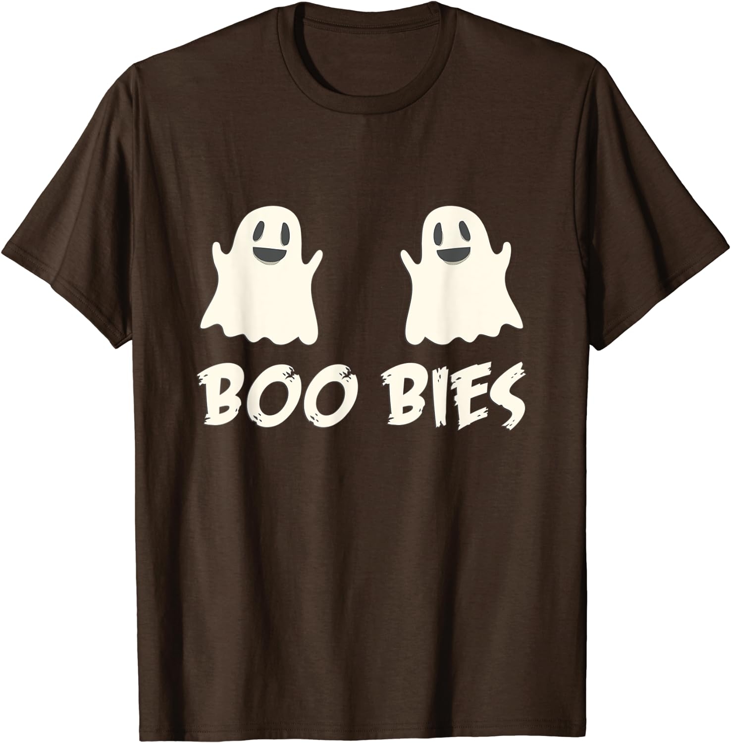 Say Boo Ghost Boo-bies Spooky Halloween T Shirt   price checker   price checker Description Gallery Reviews Variations