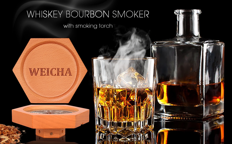 whiskey bourbon smoker kit