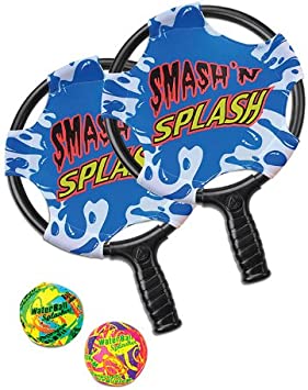 Poolmaster Smash ‘n’ Splash Water Paddle Ball Swimming Pool Game, 11″ diameter