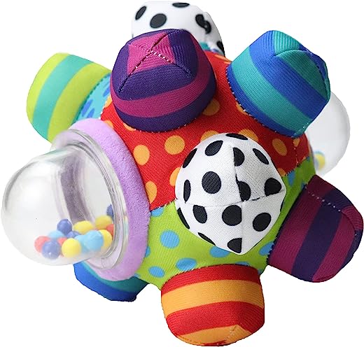 QQchickchicky Developmental Bumpy Ball Toy, Newborn Baby Infant Toys 0-3 Months, Help Develop Motor Skills and Brain Nerves, Sensory Baby Toys 3-6…