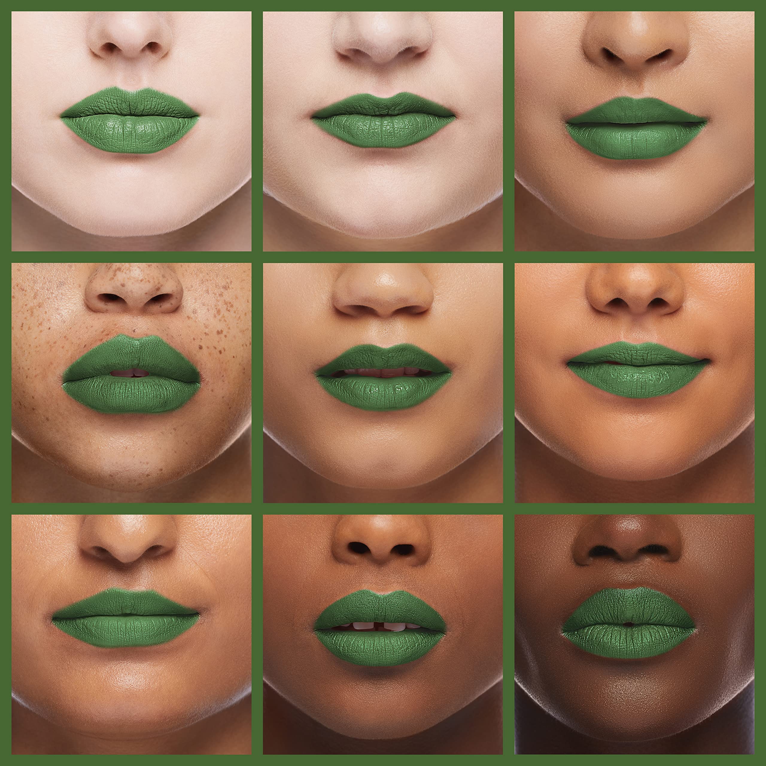 How to make green lipstick