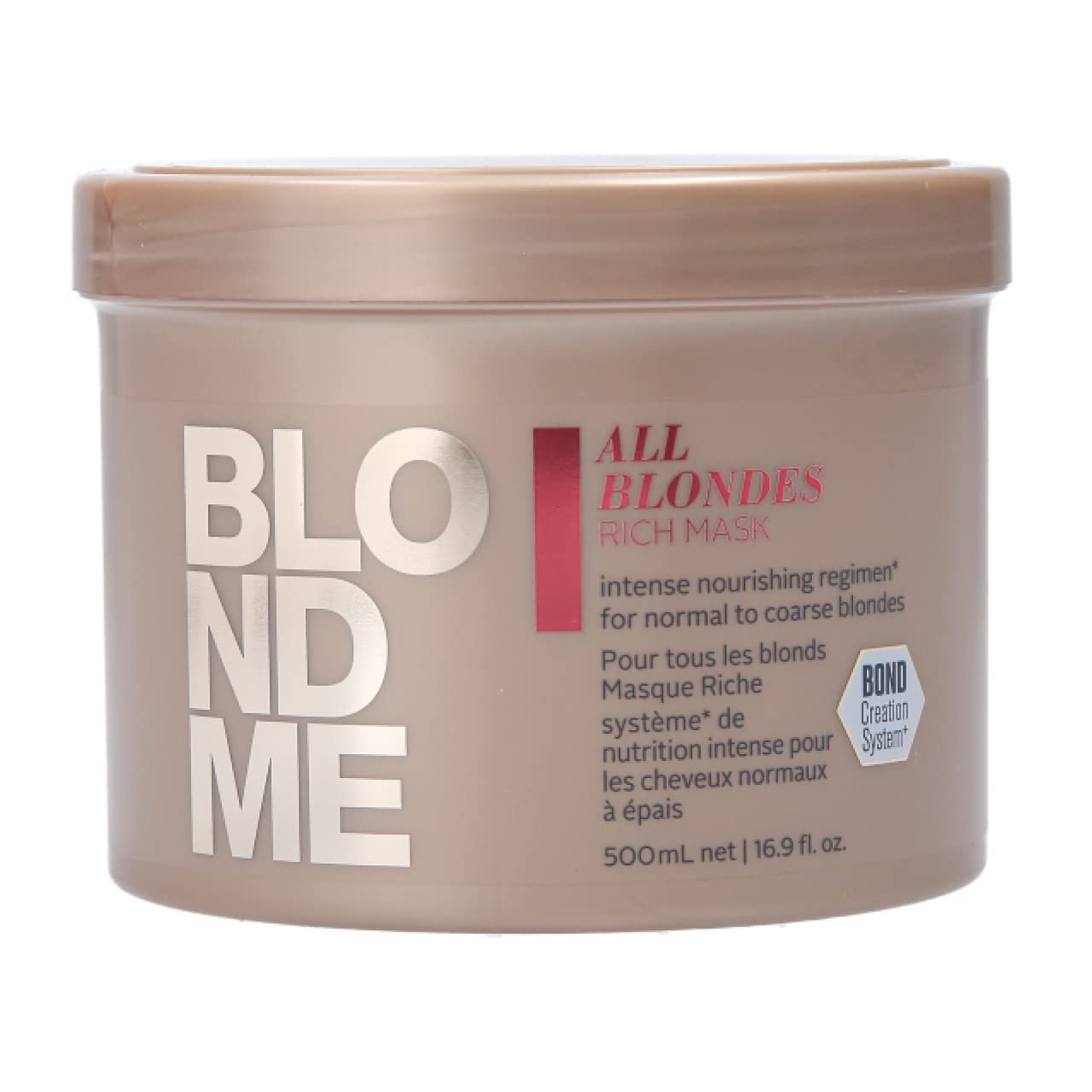 BlondMe All Blondes Rich Mask – Deep Conditioning Bond Restoring Hair Treatment – Smoothing and Nourishing for Normal to
