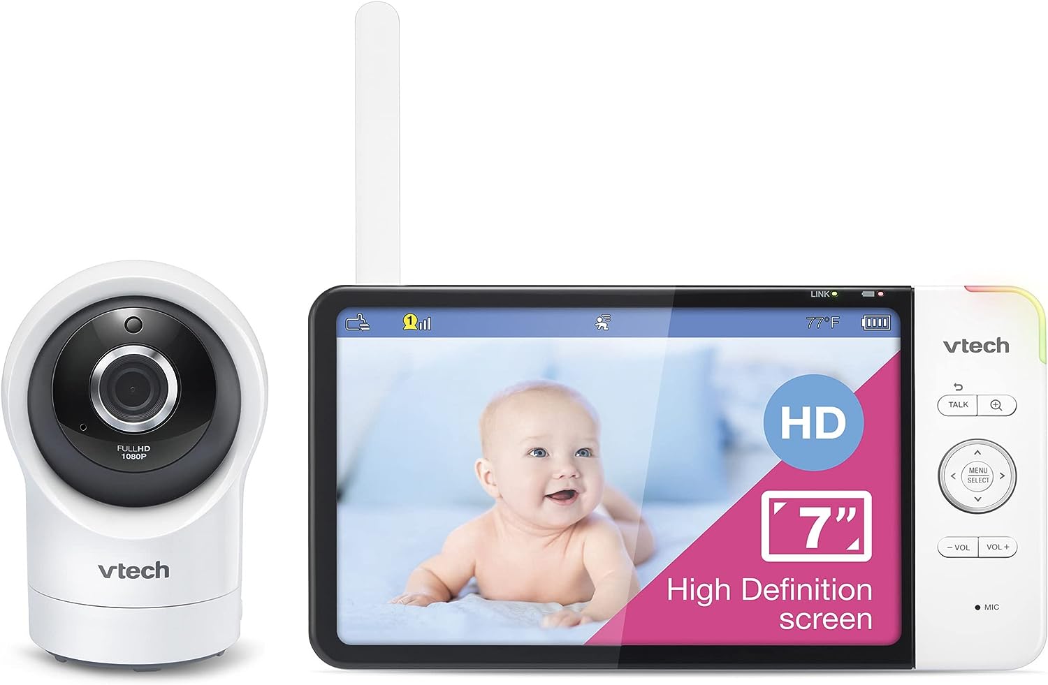 VTech RM7764HD 1080p WiFi Remote Access Baby Monitor Guide How to Set Up